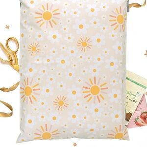 20 12x15.5 Daisies designer poly mailer